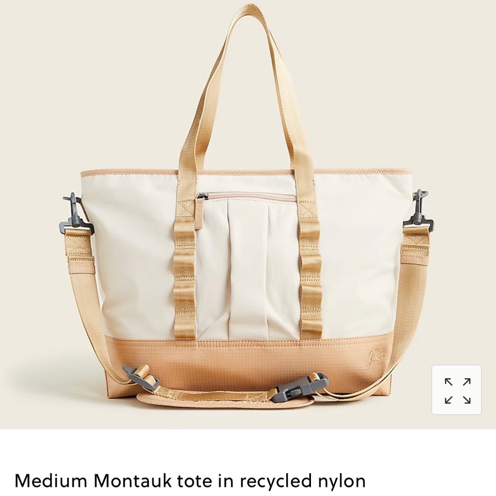 J Crew Montauk Tote Bag NWT